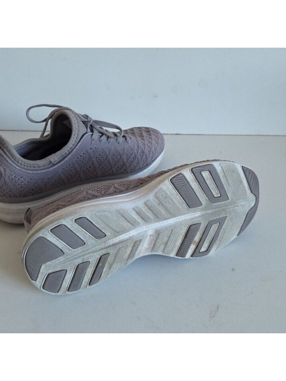 APL | TechLoom Phantom running shoes Sneakers gray Sz 5 - Picture 5 of 6